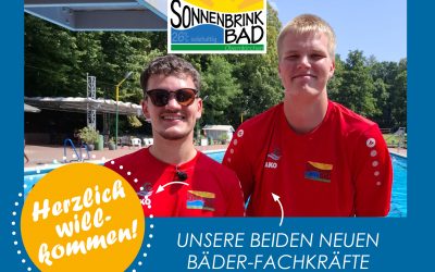 Zwei neue Bäderfachkräfte